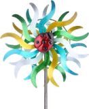Décoration de jardin - Éolienne tournesol, éolienne créative en fonte, décoration pour maison, jardin et pelouse