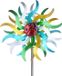 Décoration de jardin - Éolienne tournesol, éolienne créative en fonte, décoration pour maison, jardin et pelouse