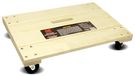 Chariot de transport de meubles en bois dur, 454 kg, 61x40,6 cm, avec 4 roues