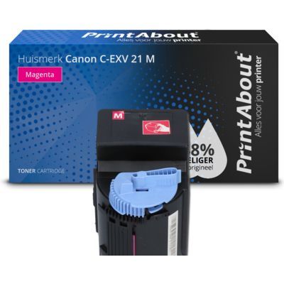PrintAbout Huismerk Toner C-EXV 21 M Magenta | 15.500 pagina's | Compatibel met Canon imageRUNNER C2380, C2380i, C2880, C2880i, C3080i, C3380, C3380i, C3580i, C3580ne