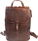 HAROLD'S Leren Vrije tijd rugzak Rugzak Aberdeen Backpack Women Brown Donkerbruin