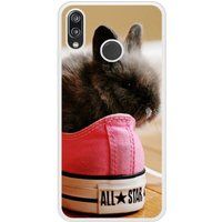 Panda Bedrukt siliconen hoesje compatibel met P20 Lite Lapin allstar