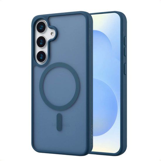 imoshion Color Guard Backcover met MagSafe voor de Samsung Galaxy S25 - Donkerblauw