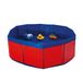 Nobby Katten speelzwembad met speelgoed rood/blauw; Ø 30 x 11 cm