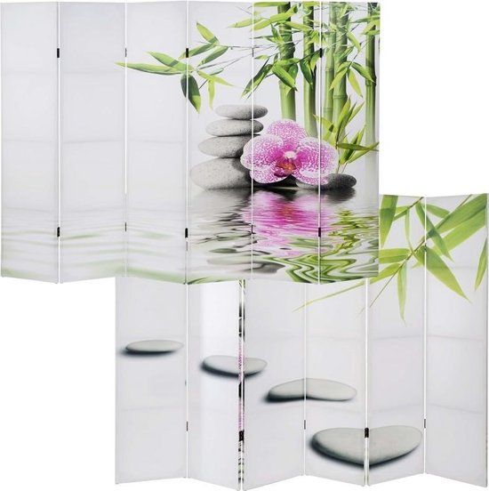 Générique Bol Scheidingswand Kho Samui Hout Vele kleuren 161x170x2cm Modern