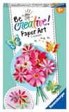 Ravensburger BeCreative Paper Art Flowers & Butterflies - knutselset voor kinderen vanaf 6 jaar, papieren figuurtjes knutselen voor meisjes en jongens - 23678 - Maak