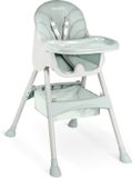 Ricokids Milo voederstoel met tafel - groen