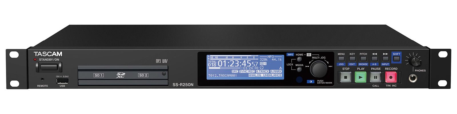 Tascam SS-R250N Digital Media Player - Black