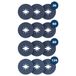 Bosch Accessories 2607012055 Fiberschijf Diameter 125 mm Korrelgrootte (num)=36, 60, 80, 120 1 set(s)