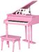HOMCOM Piano set met blokken - MDF - 52x50x49cm - Rose