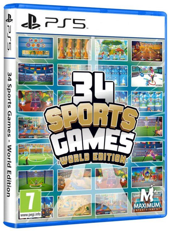 JUST FOR GAMES 34 Sports Games - World Edition - PS5