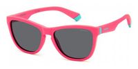 Polaroid Kinderen PLD 8056/S Matte pink 49/14/130 JUNIOR Zonnebrillen