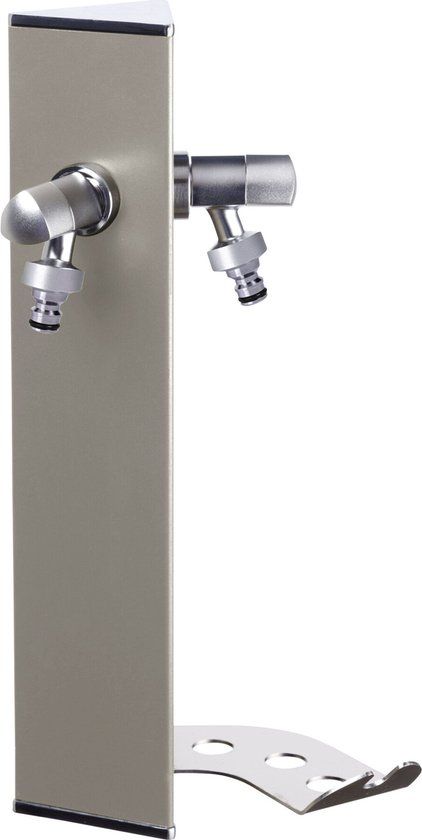 AquaPoint Triangle Wall Dove Grey 40CM Waterzuil