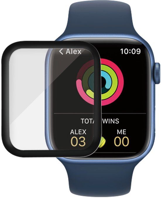 PanzerGlass Screenprotector geschikt voor Apple Watch - 45 mm Glazen