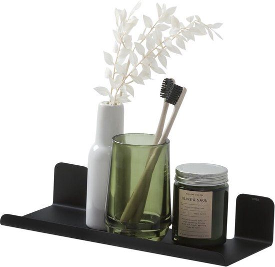 Tiger Colar Planchet - 30 cm - Zwart - RVS - Modern