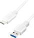 LogiLink USB-kabel USB 3.2 Gen1 (USB 3.0 / USB 3.1 Gen1) USB-A stekker, USB-C stekker 1.50 m CU0175