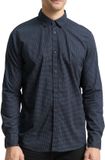 Tom Tailor - Lange mouw overhemd - Heren - XL - Blauw - Katoen