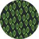 Bonateks Ronde digitaal bedrukte muismat, antislip onderkant, voor kantoor en thuis, diameter: 22 cm
