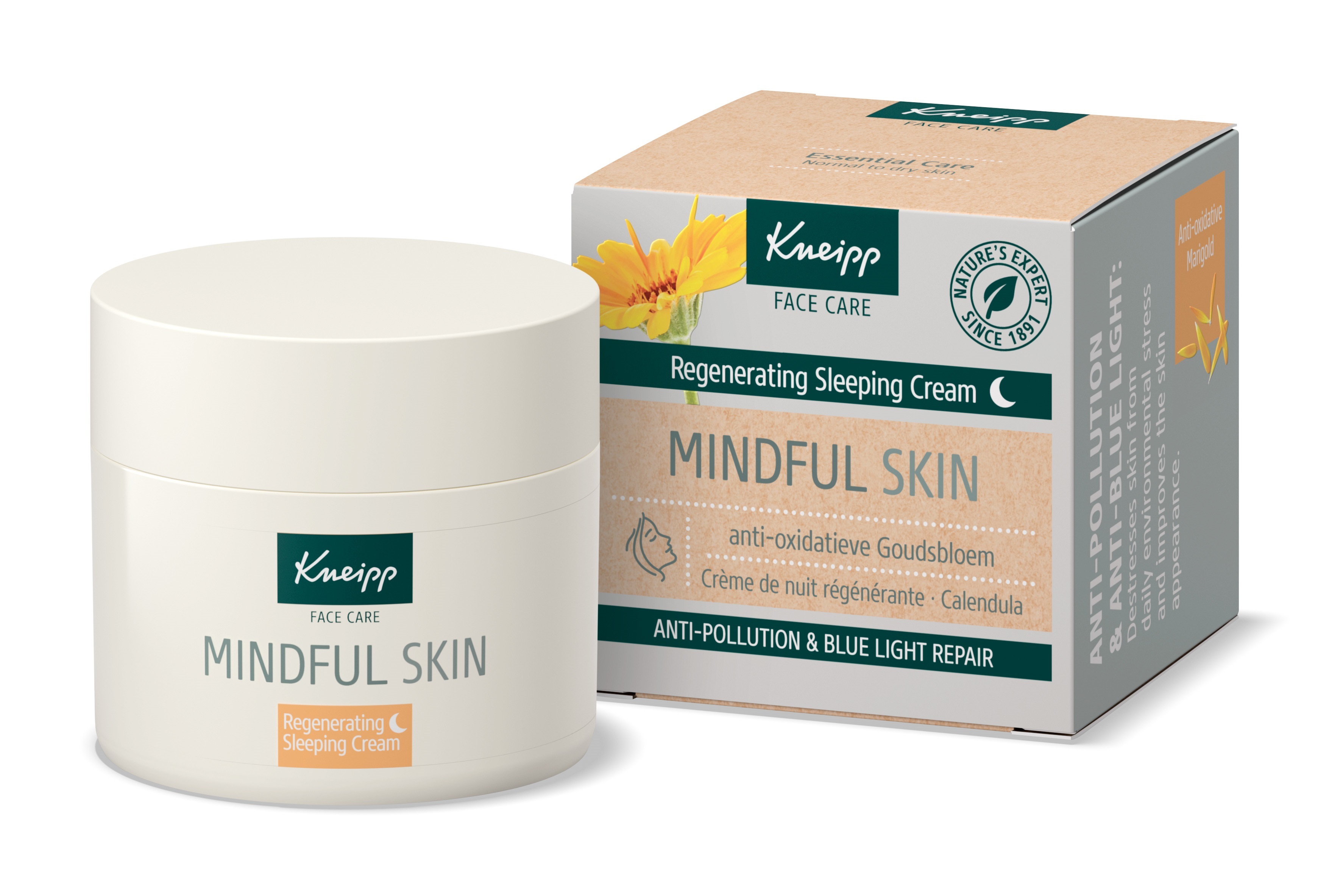 Kneipp Mindful Skin Regenererende Nachtcrème