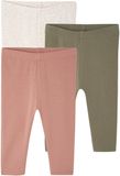Vertbaudet Set van 3 effen leggings Basics baby