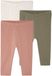 Vertbaudet Set van 3 effen leggings Basics baby