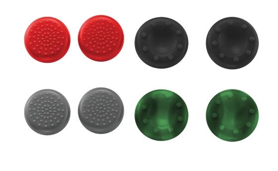 Trust 20814 Game Controller Accessory Silicone Black, Grey, Green, Red