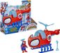 Hasbro Spidey helikopter met actiefiguur en accessoires