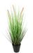 Flair Flower Kunstmatig Vossenstaartgras in Pot - Kunstplant, Groene Decoratieve Planten, Bosboekje, Siergras, Solitair Gras, Decoratie Grasarrangement - Groen, 52 cm