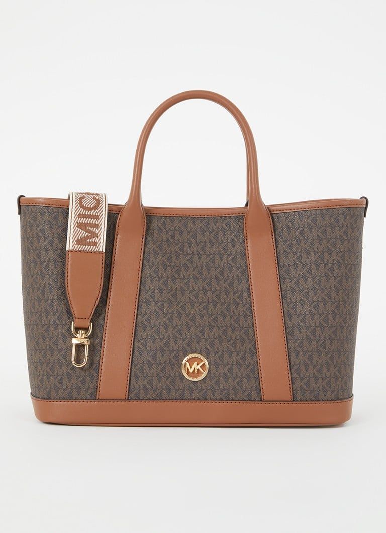 Michael Kors Luisa Handbag with Logo Print