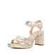 Dune LONDON Sandalen met riem 'Manifesting' goud