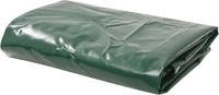 vidaXL - Zeilen - Groen - 3,5 x 5 m - Canvas met PVC-coating