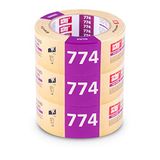 Scley 3x dubbelzijdig plakband 48 mm x 25 m serie 774