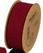 Halbach Seidenbänder Teddy stoffen decoratielint | Breedte: 40mm Lengte: 10m | Imitatiebont lint voor knutselen en naaien | Kleur: wijnrood