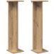 Maison Exclusive - Support de plante 2 pc chêne artisanal 25 x 25,5 x 100,5 cm