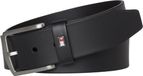 Tommy Hilfiger New Denton Belt 4.0 Herenriem Zwart Leer