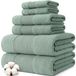 Amrapur Overseas Air Cloud Set van 6 100% gekamd katoen toiletset