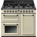 Smeg TR103P - Vrijstaand Fornuis - Gaskookplaat - 6 Zones - Crème
