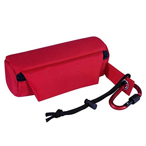 Dibea FB00630 voedertas voor honden trainingsdummy lekkerliezakje hond snacktas rood, 90 g