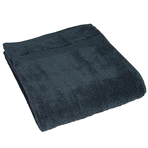 The Linen Yard Loft Badlaken - Leisteen - 90 x 150 cm - 5025532543417