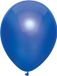 Merkloos / Sans marque Feest ballonnen - metallic blauw - 10x stuks - 30 cm - verjaardag versiering