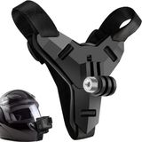 Merkloos / Sans marque Cosensi Motorfiets helmhouder - GoPro bevestiging - Zwart