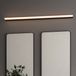 Nova Luce Endo - applique murale - 82 x 5,5 x 4,5 cm - 26W LED inclus - IP44 - noir sablé