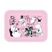 Opto Design Plateau Moomin 80 20x27 cm Rose