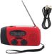 Unyqoos® Oprolbare noodradio met zonne-energie en led-zaklamp voor noodgevallen