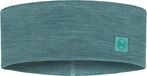BUFF® Merino Wide Headband SOLID POOL - Blauw - One size