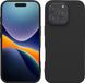 kwmobile hoesje geschikt voor Apple iPhone 16 Pro - Back cover in mat zwart