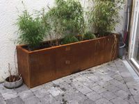 Intergard Cortenstaal plantenbak bloembak rechthoek 200x100x40cm