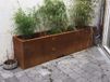 Intergard Cortenstaal plantenbak bloembak rechthoek 200x100x40cm