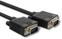 Qoltec - Kabel - VGA Mannelijk/VGA Mannelijk - 1.5m - Dubbel Afgeschermd