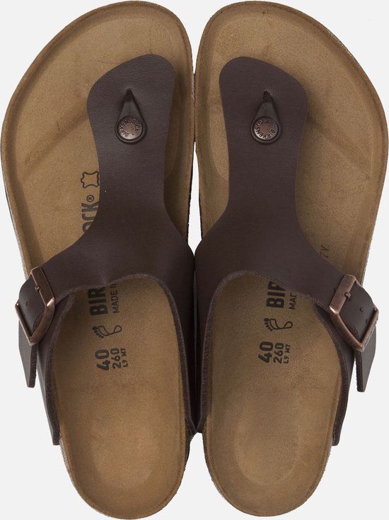 Birkenstock Ramses Normaal Heren Slippers - Brown - 4013871055266